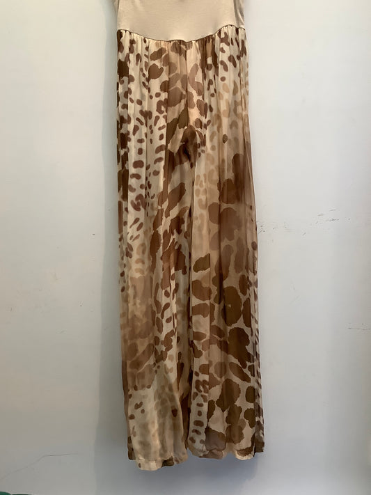 Wednesday Lulu Chocolate Spot Pant - Beige