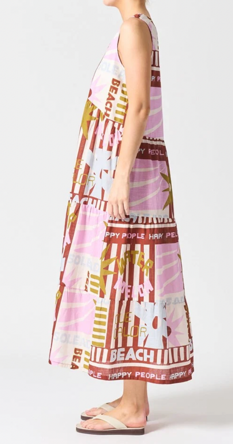 WALNUT -Madegascar Dress S26 Soleado
