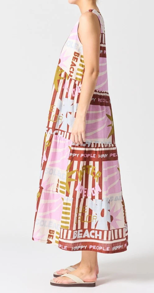 WALNUT -Madegascar Dress S26 Soleado
