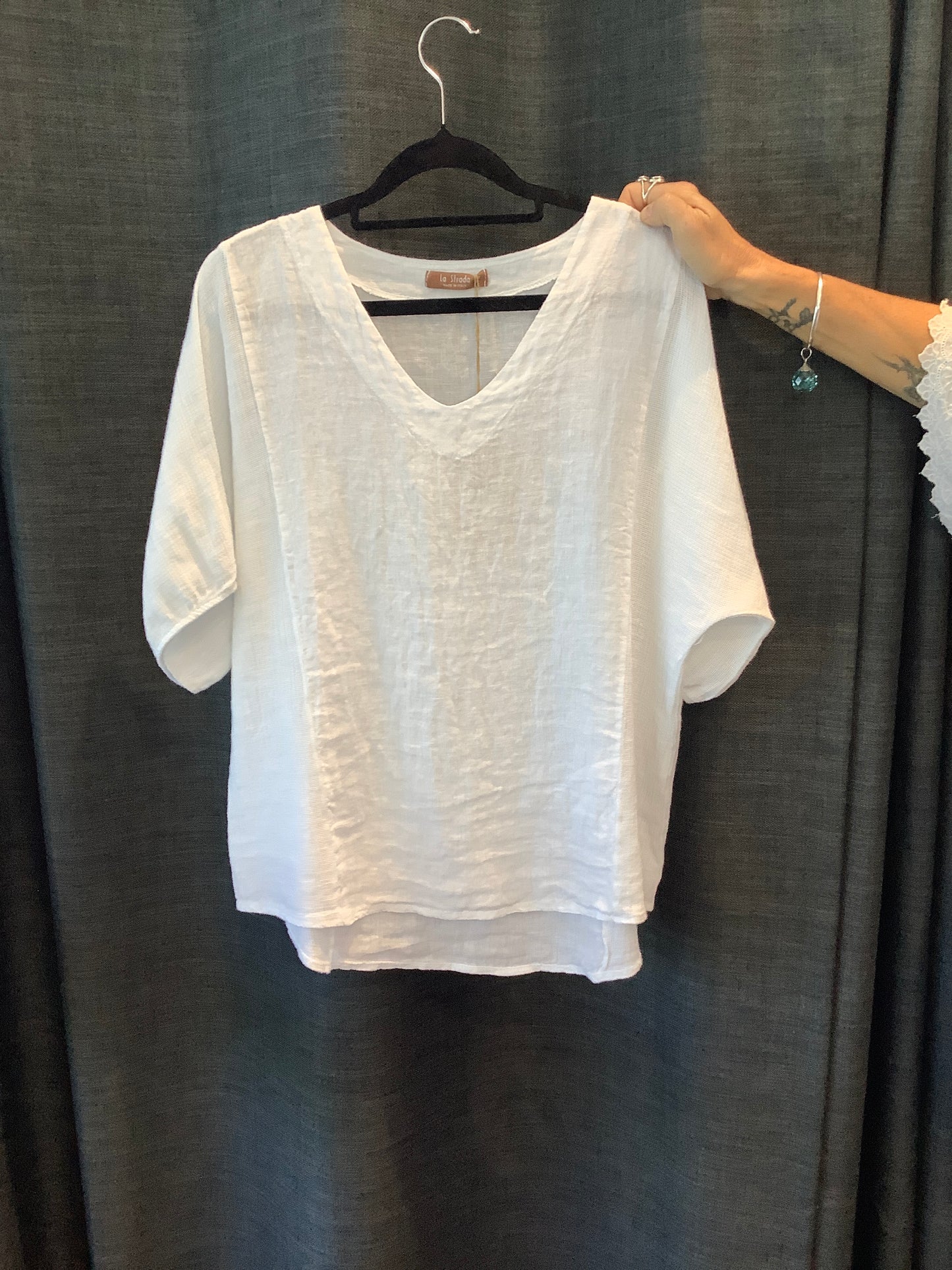 La Strada Gucci Blouse White LST26-130S