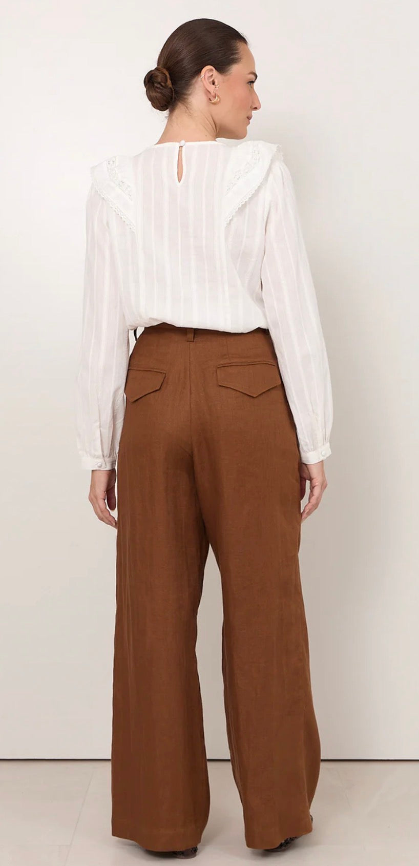 Adorne- Karmine Linen Pants