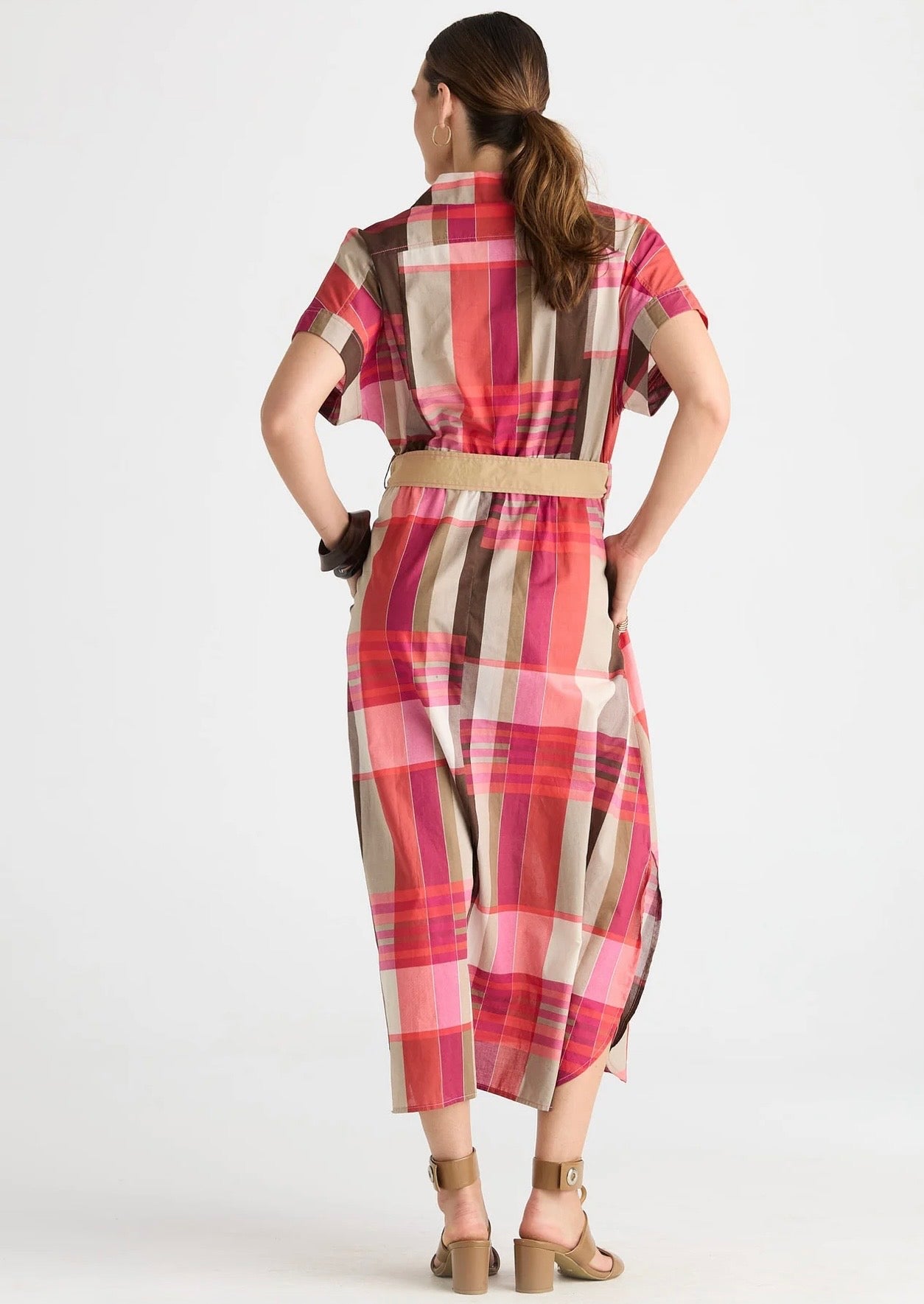 Zaket & Plover Checked Dress