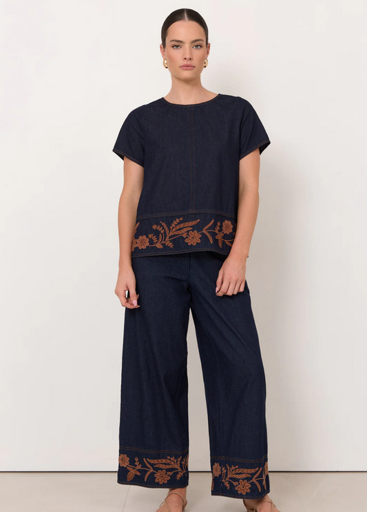 Adorne The Jordana Crop Pants