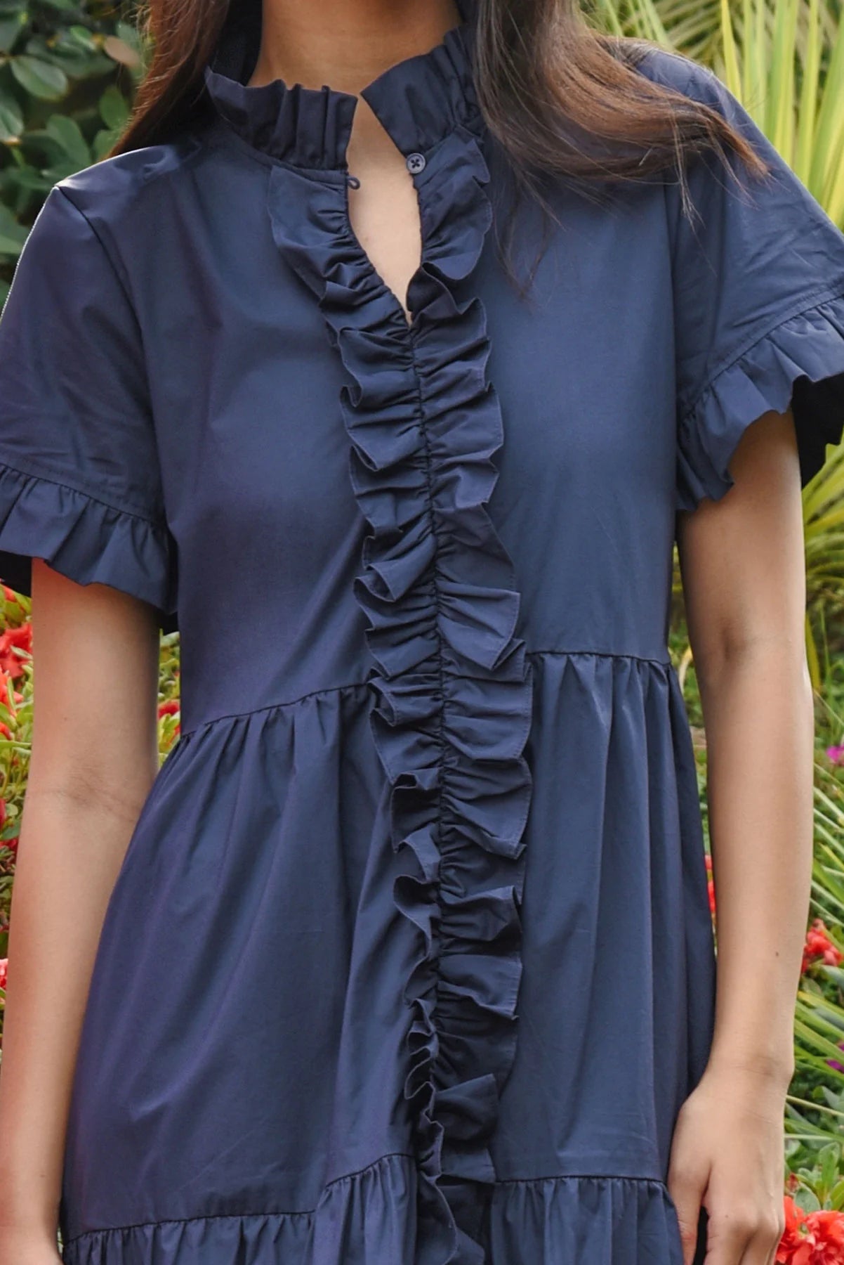 COOP by Trelise Cooper Frillaxed Navy Dress