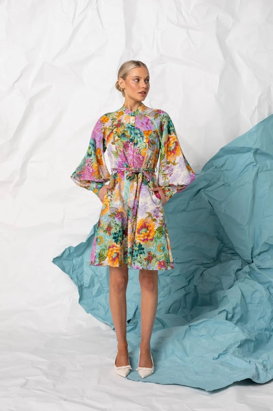 Kachel Rose Mini Dress Wonderland