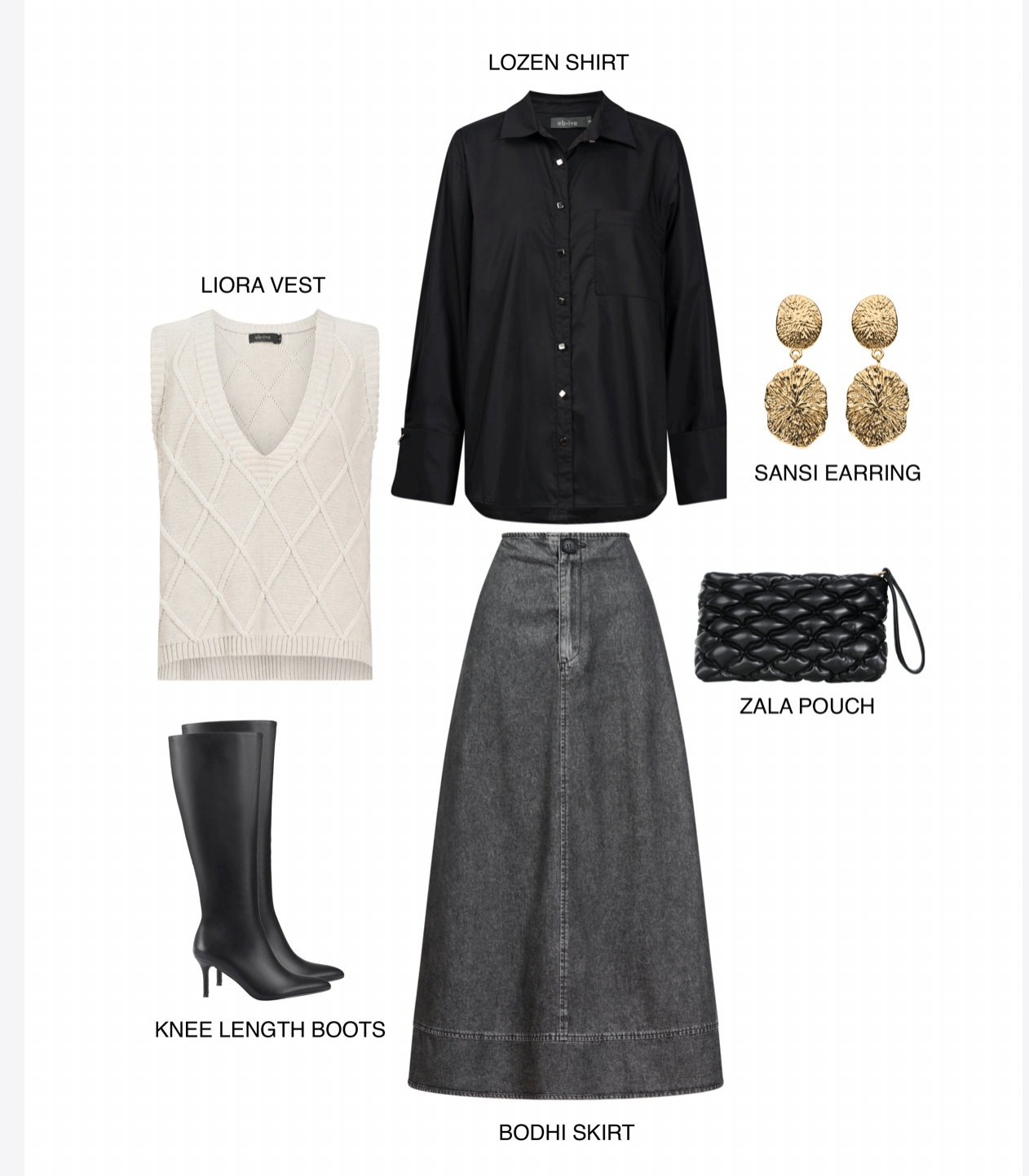 Eb+Ive Liora Knit Vest