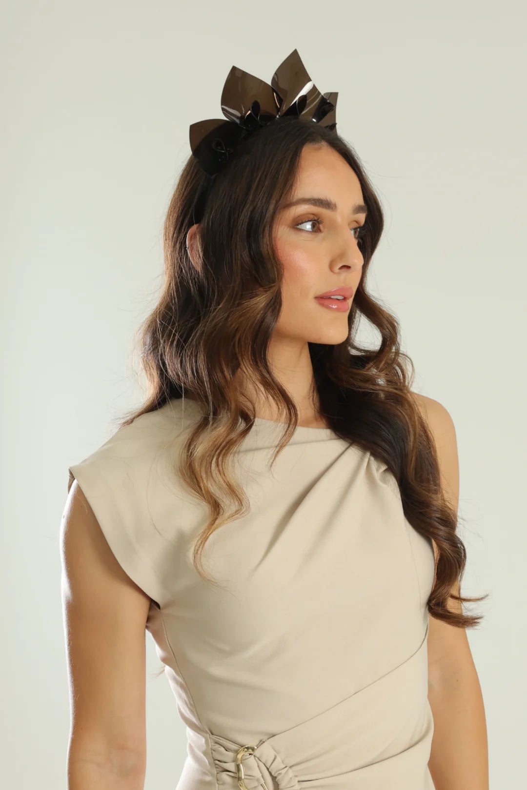Morgan & Taylor Ava Fascinator (black)