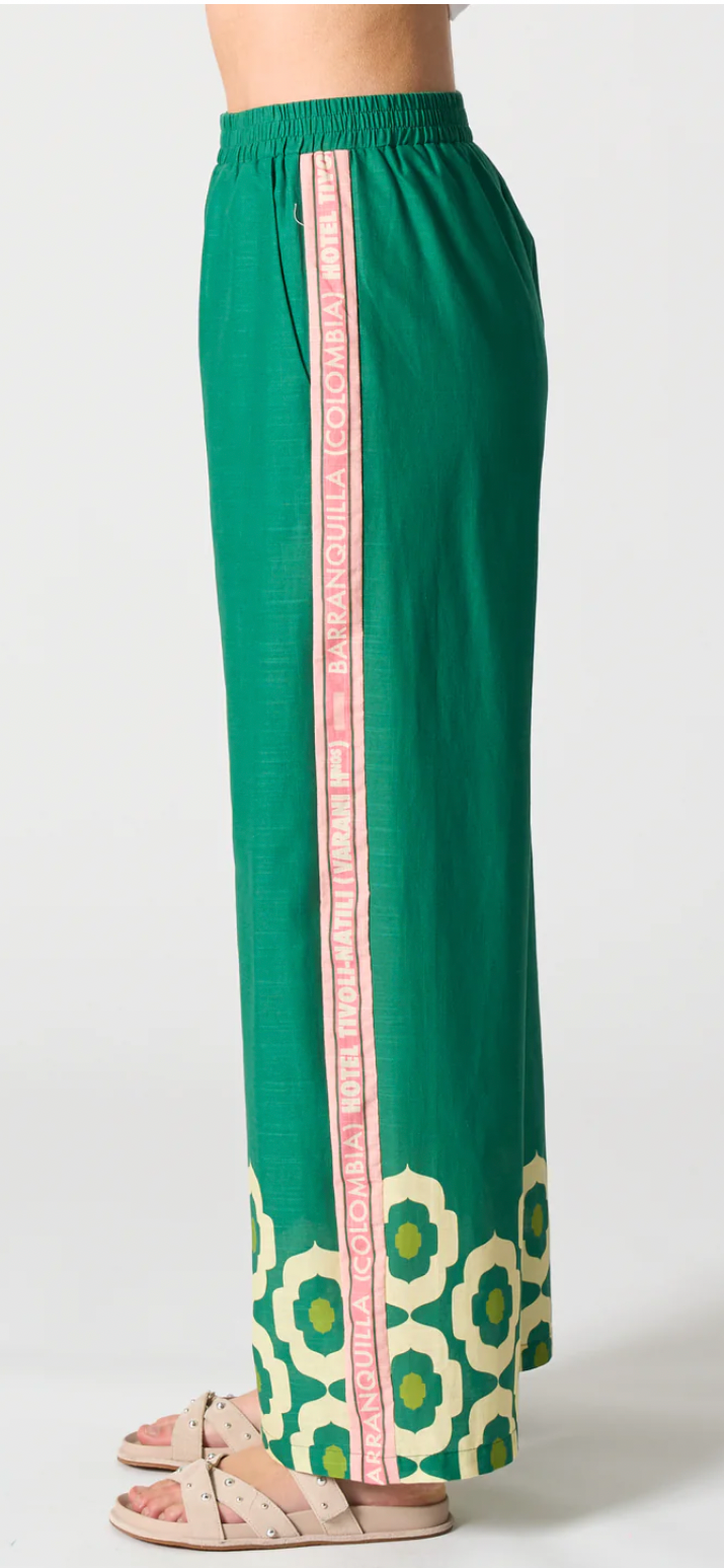 Walnut- Madrid Pant -Mosaique
