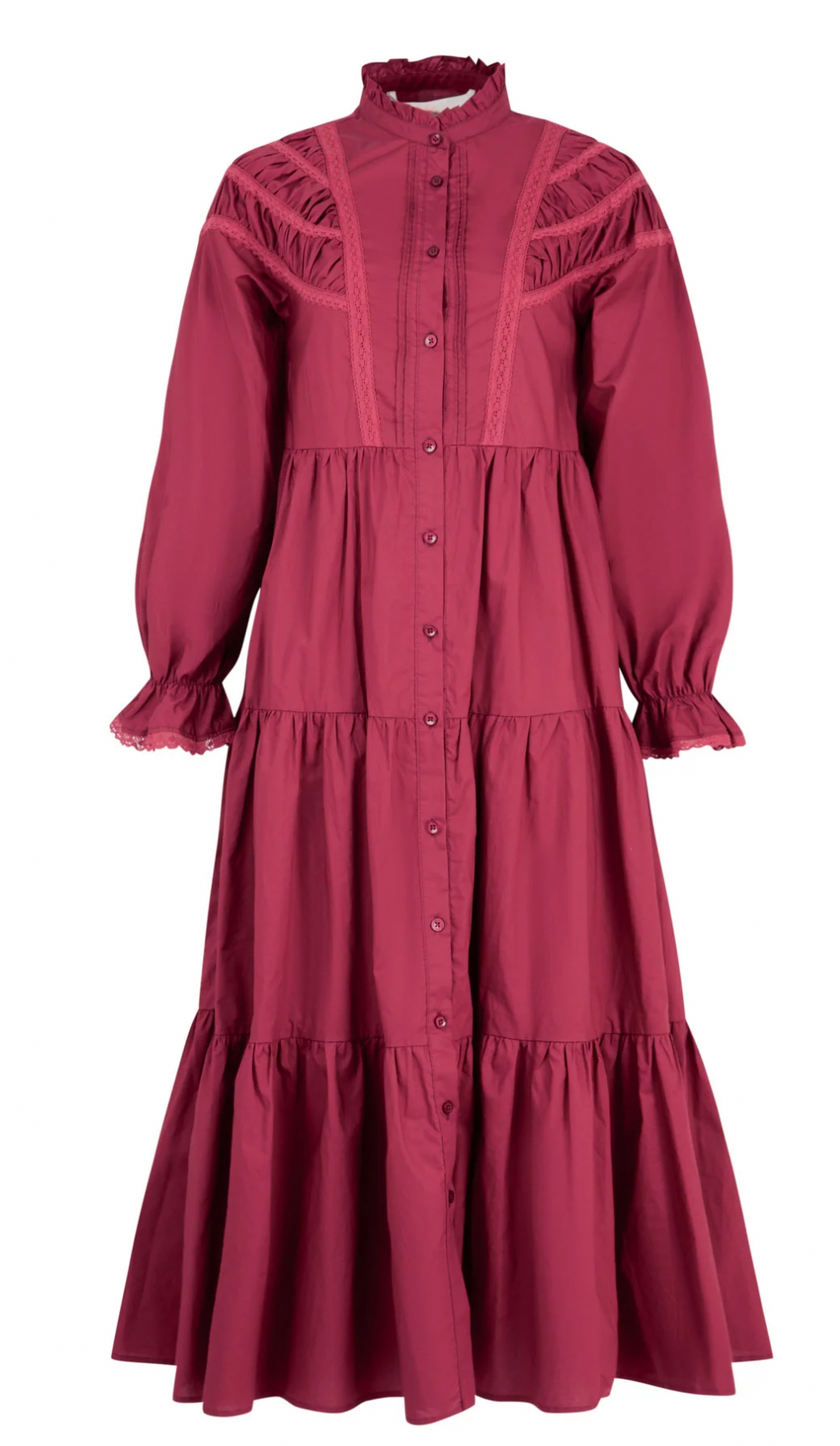 Trelise Cooper Just a Trace of Lace Dress Black or Maroon