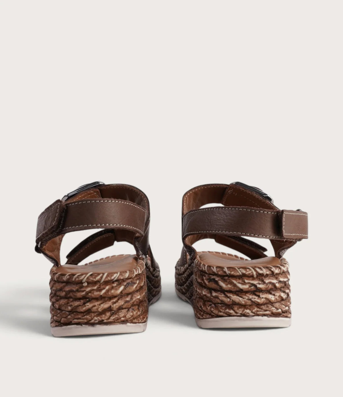 Sala Manitu Praline Leather Sandals