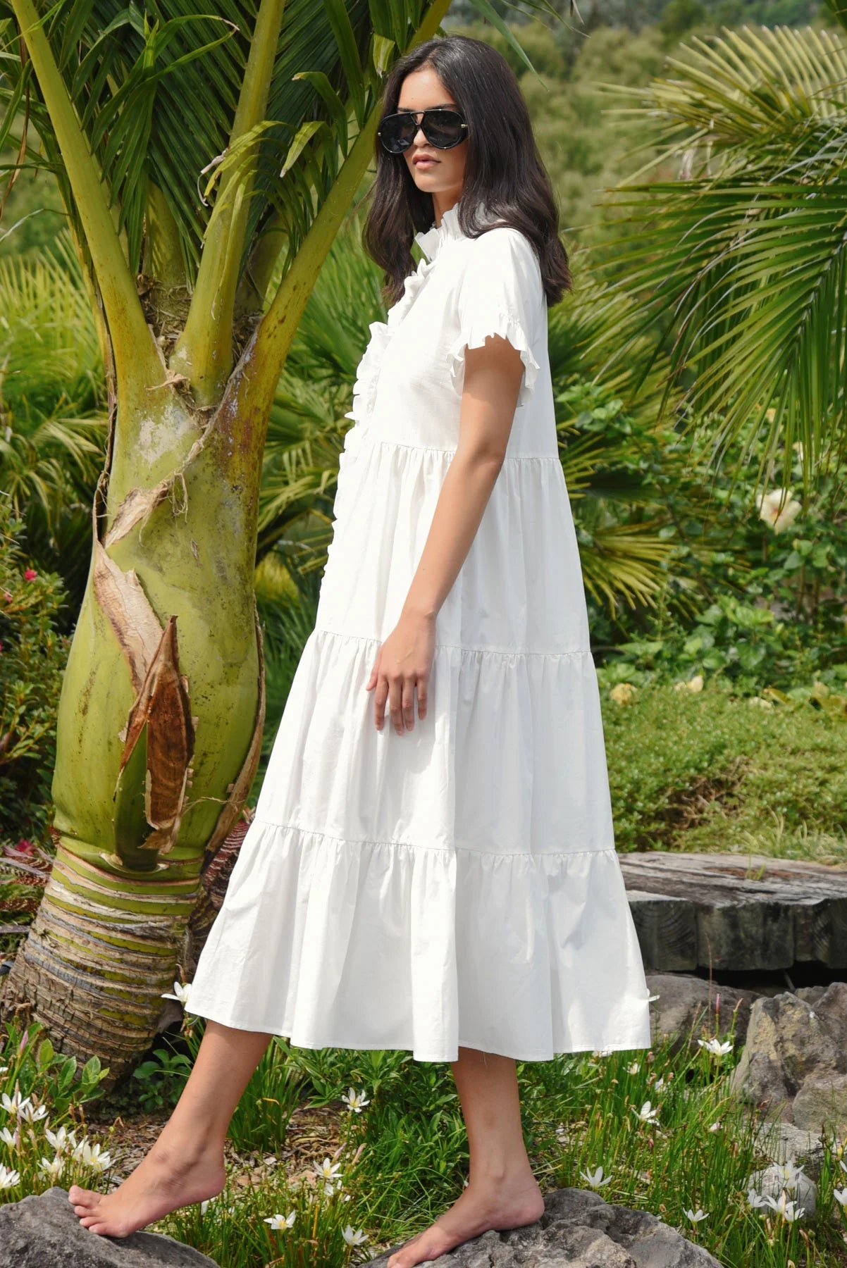 COOP by Trelise Cooper Frillaxed White Dress