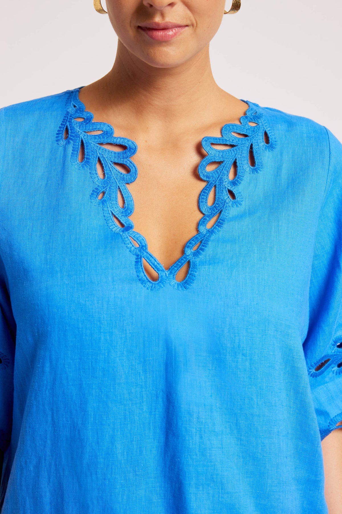 Eb + Eve Maris Top in Marine Blue