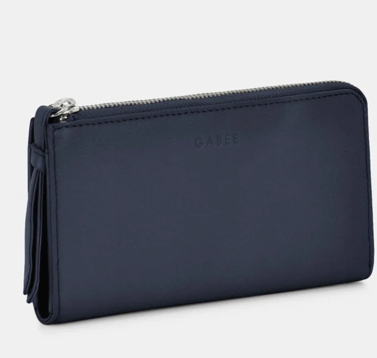 GABEE - Alina RFID Safe Leather Zip Around Wallet