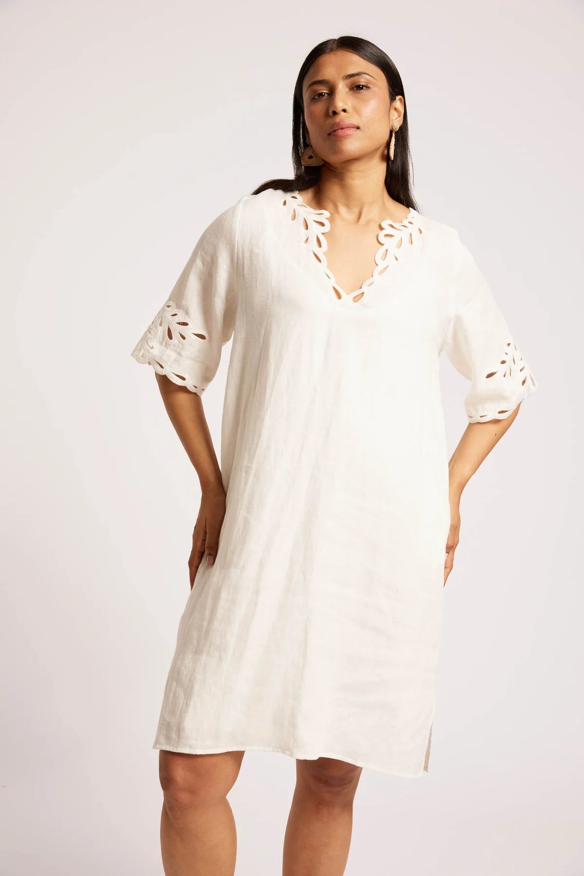Eb + Eve Maris Dress in White