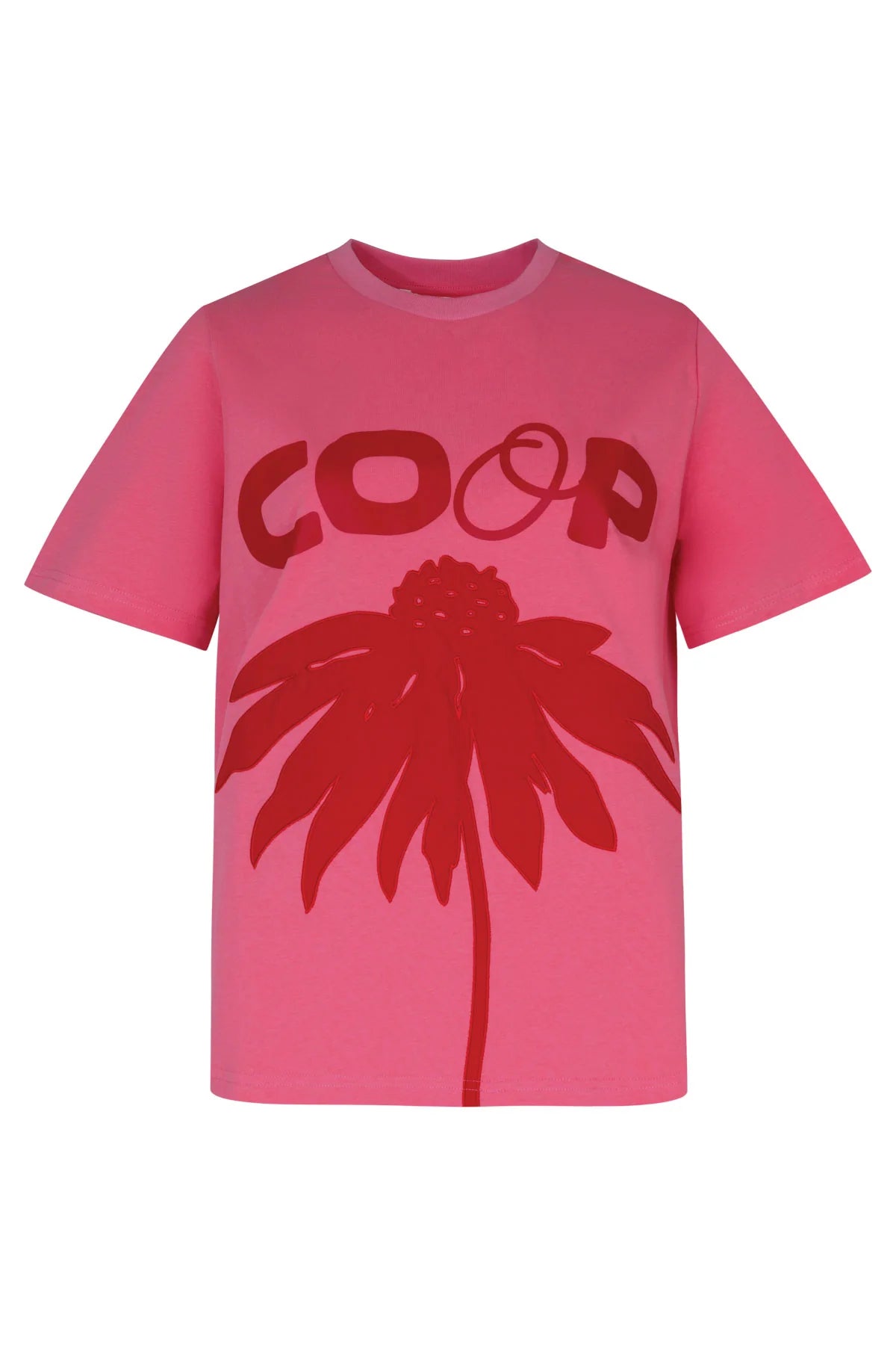 COOP by Trelise Cooper Bloom Service Tee Pink & Red