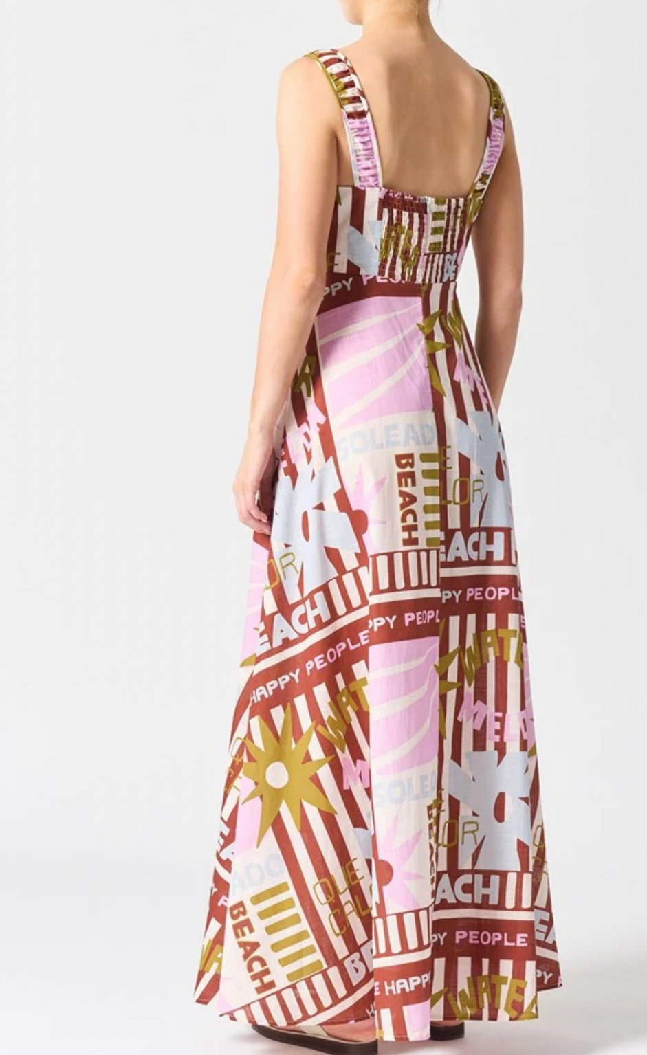 WALNUT -Roma Dress S26 Soleado