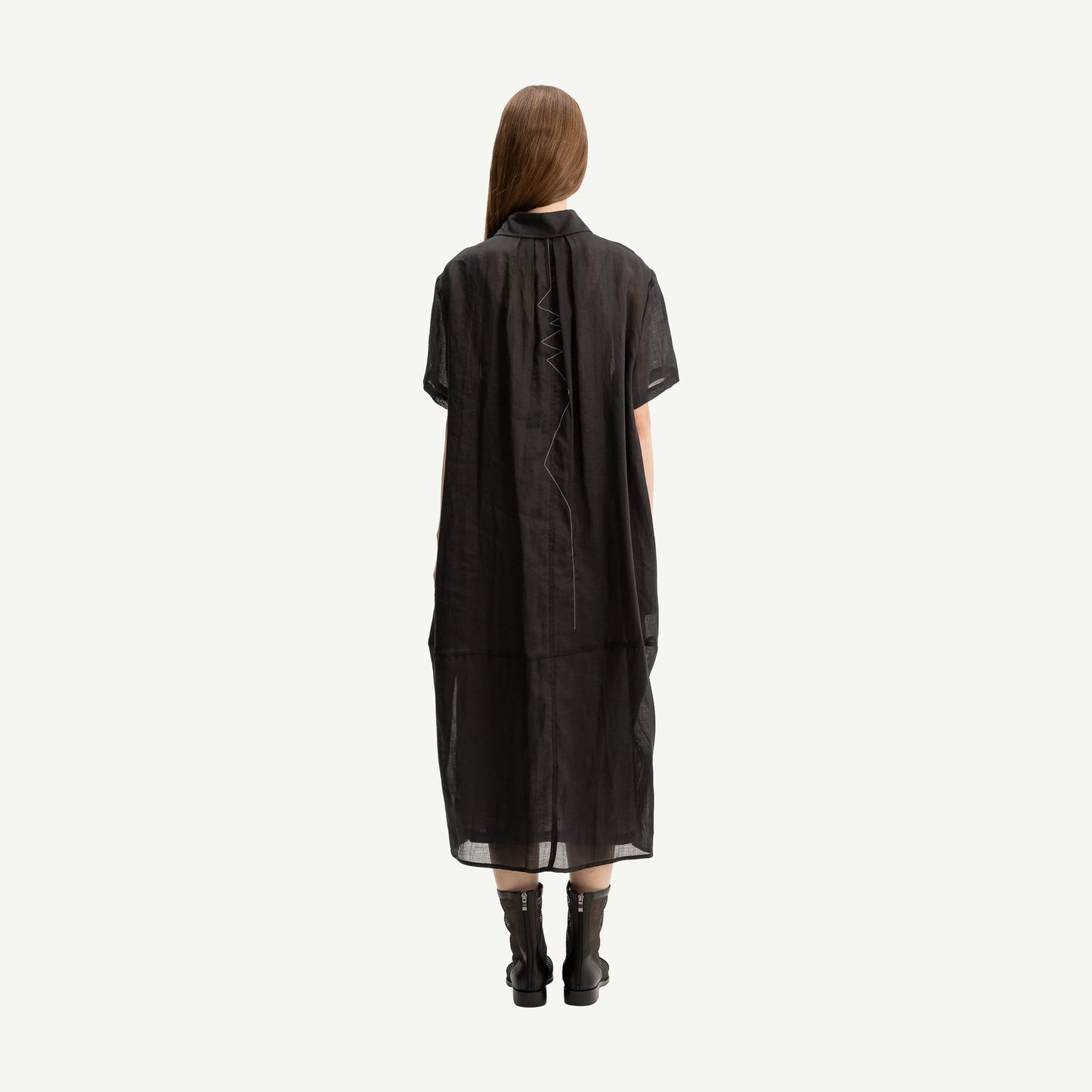 Bone & Aarrow Marlie Black Shirt Dress