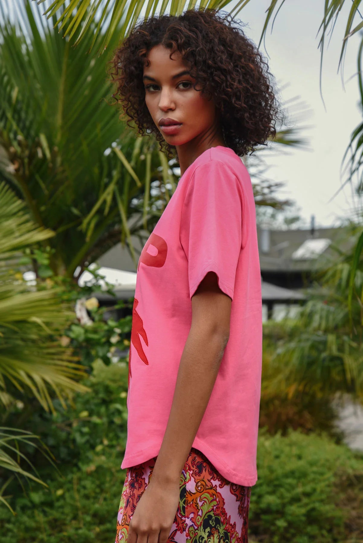 COOP by Trelise Cooper Bloom Service Tee Pink & Red