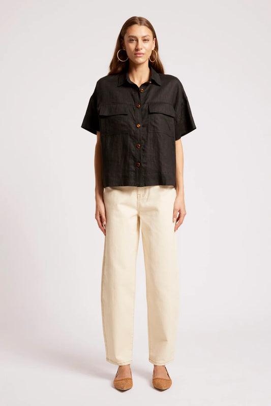 Eb + Ive Maris Shirt in Black