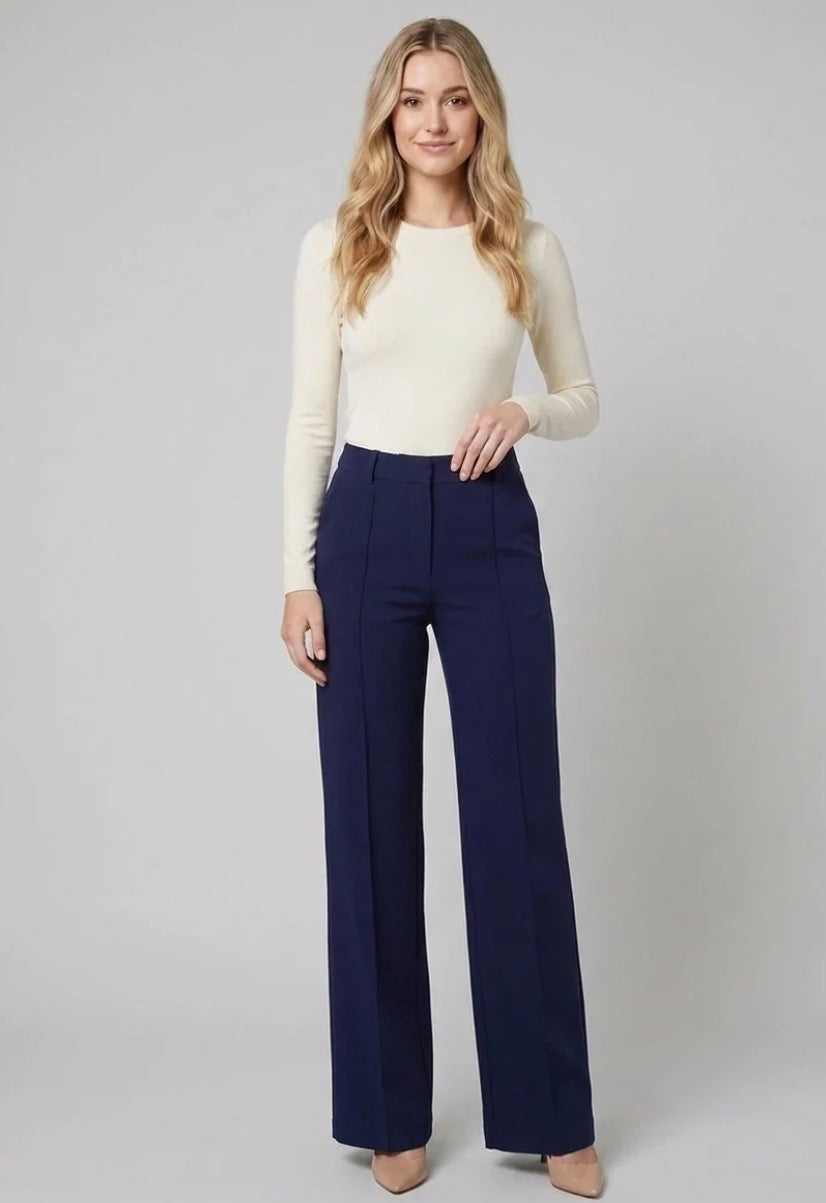New London jeans formal pants navy