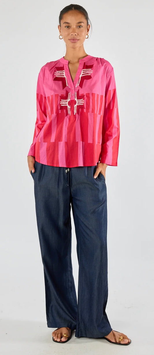 Itami S26 Cension LS Dress Pink