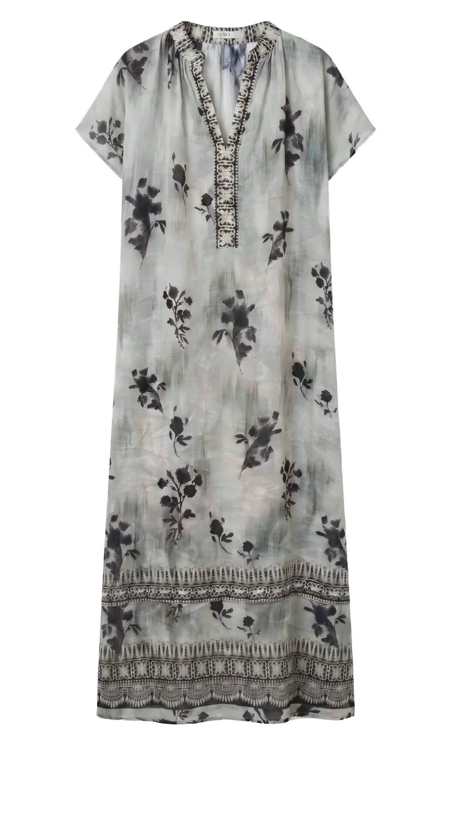 GDS Celia Short Sleeve Dress Grey