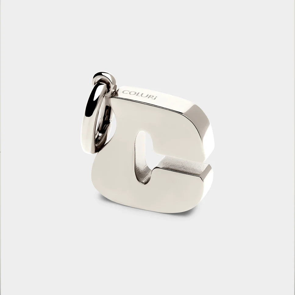Coluri Letter Charms Gold & Silver