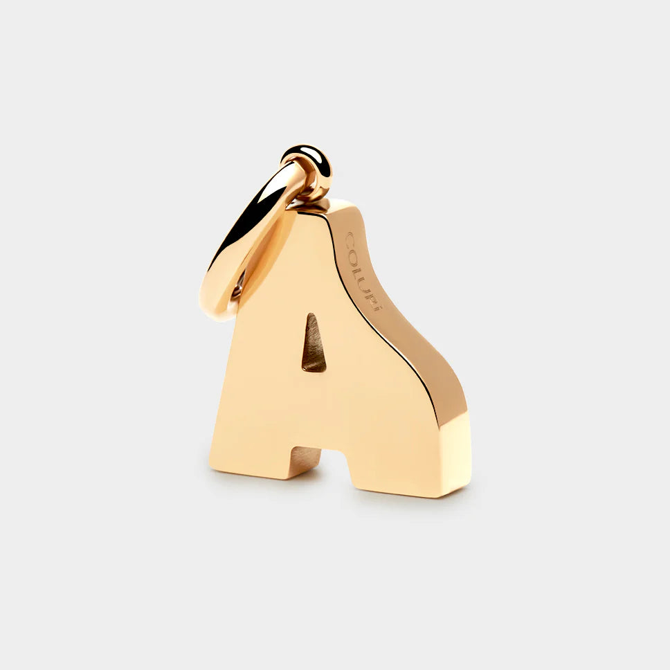 Coluri Letter Charms Gold & Silver