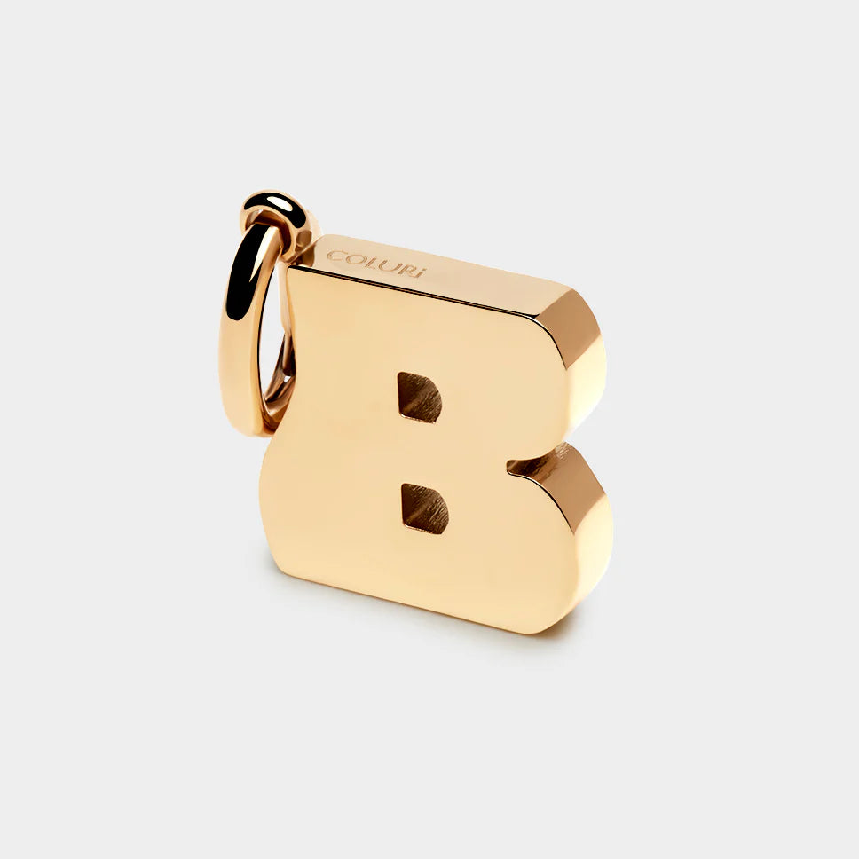 Coluri Letter Charms Gold & Silver