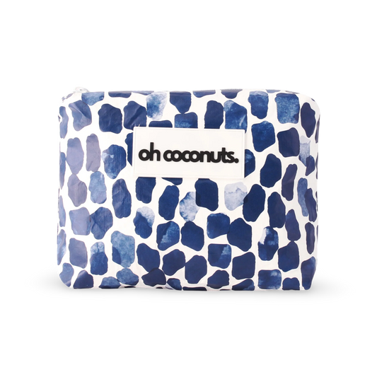 Oh Coconut Bold and Bluetiful Pouch  -  Medium