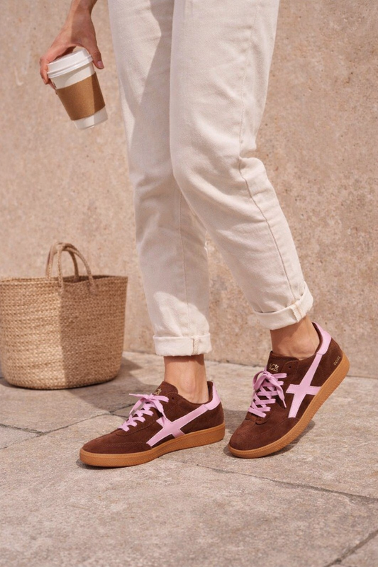 Goodsole Crossroads Coffee &Candy Pink Sneakers