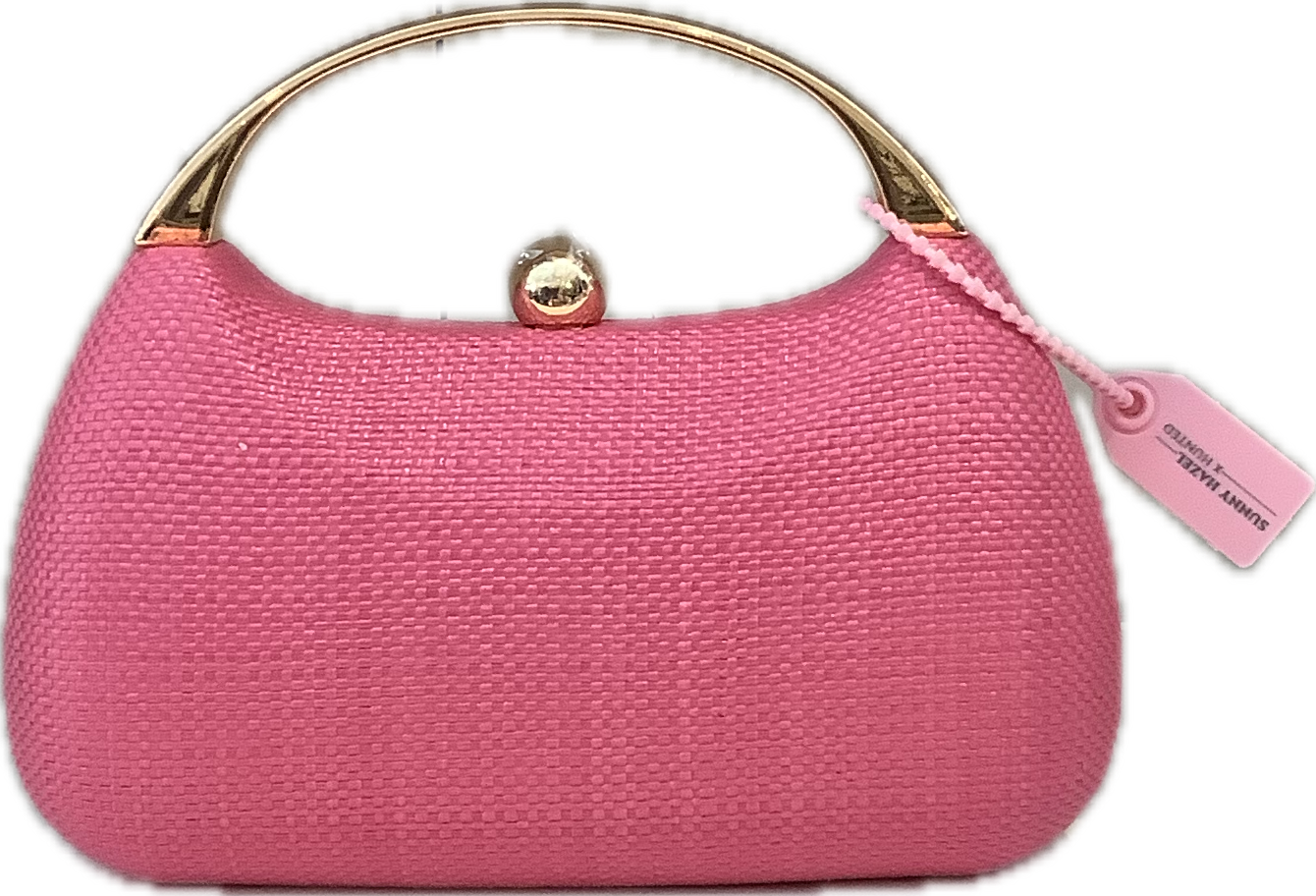 Sunny Hazel x Hunted Hot Pink Clutch