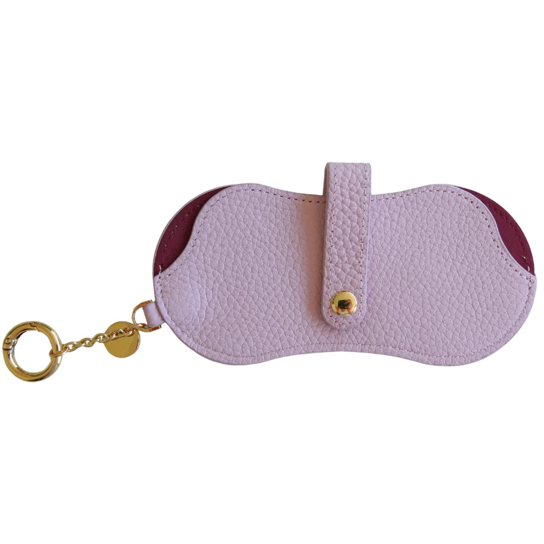 L'ORA D'ORO
Kris Leather Glasses Case Candy Pink