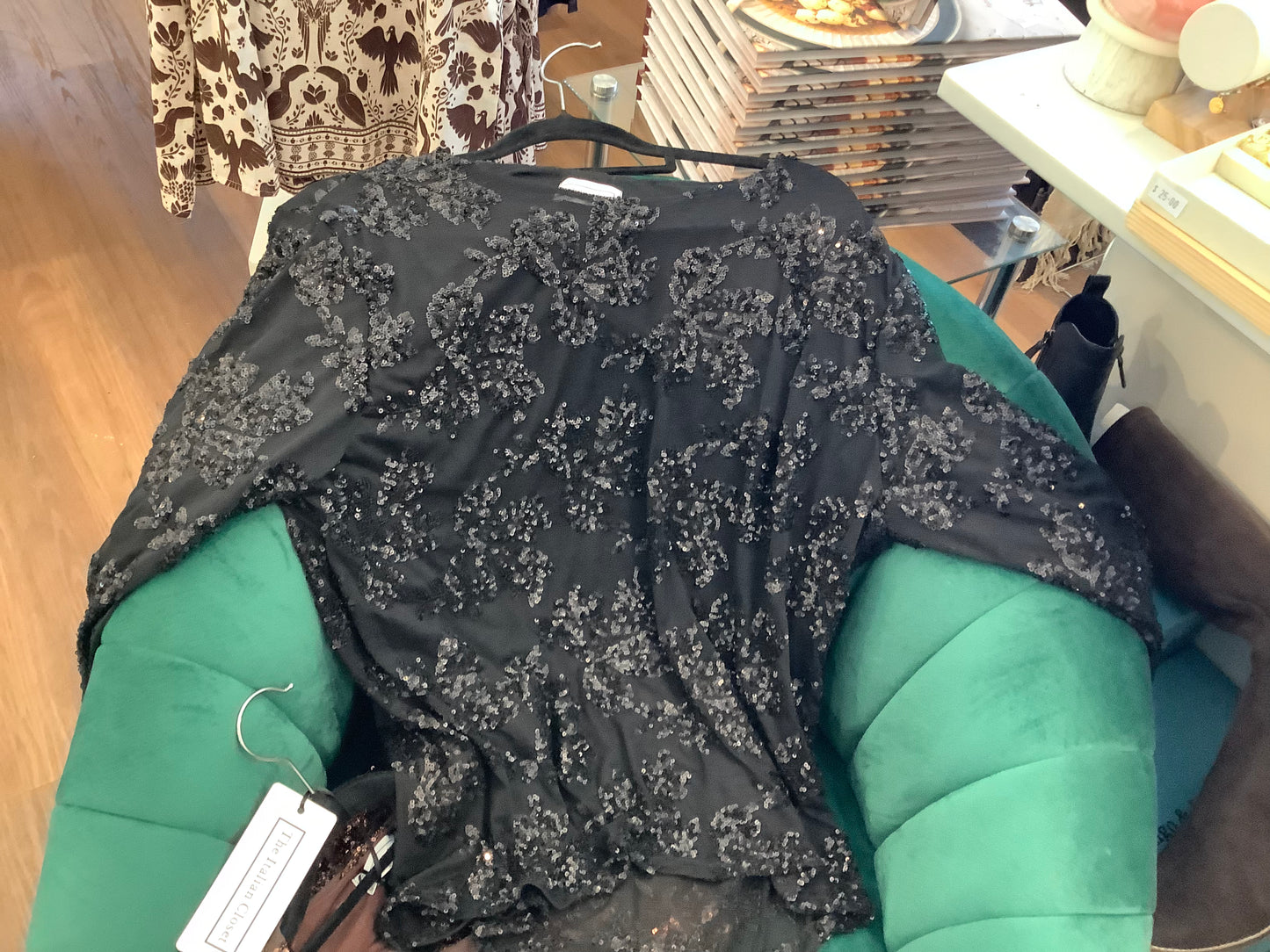 The Italian Closet Mesh Sequin
