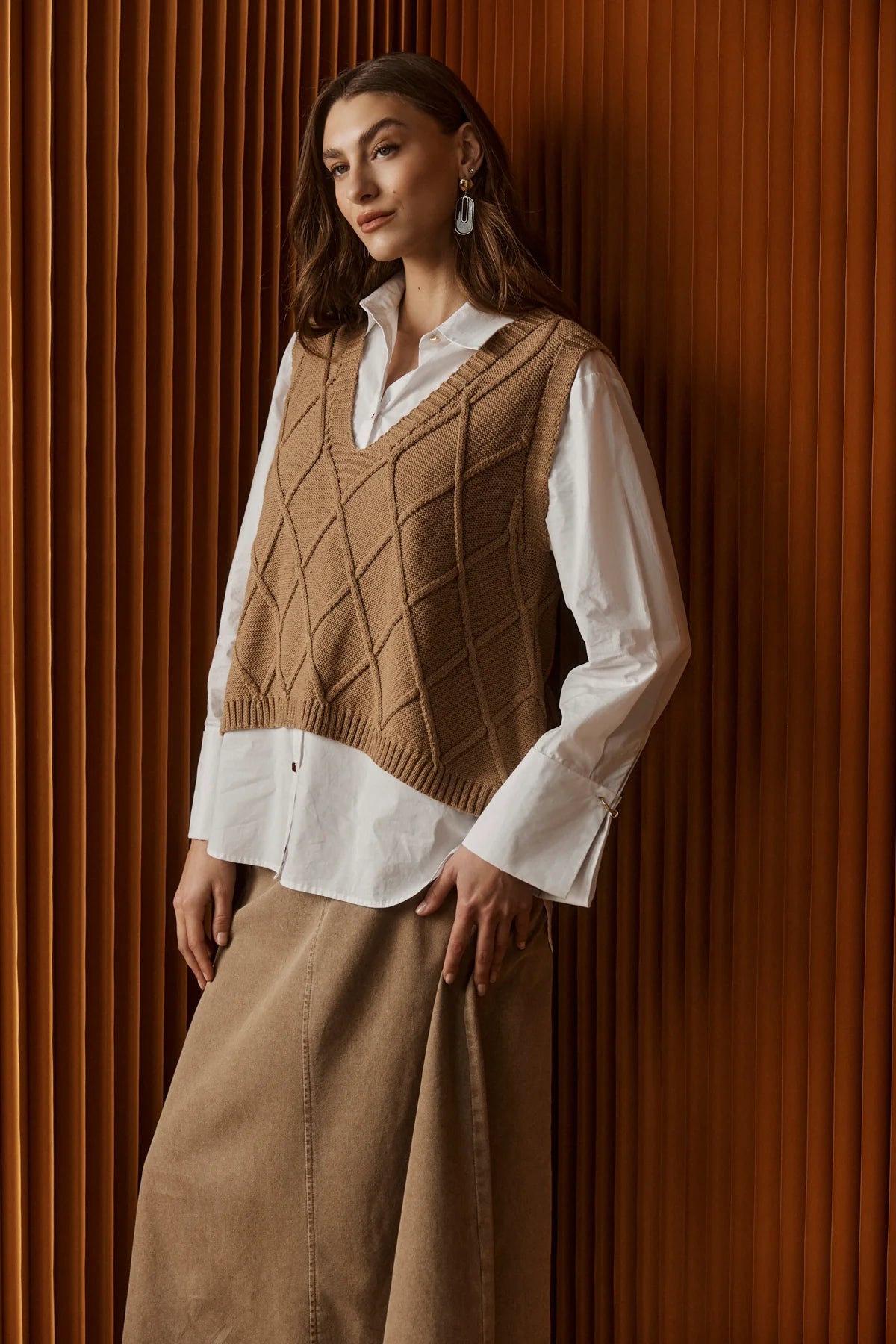 Eb+Ive Liora Knit Vest