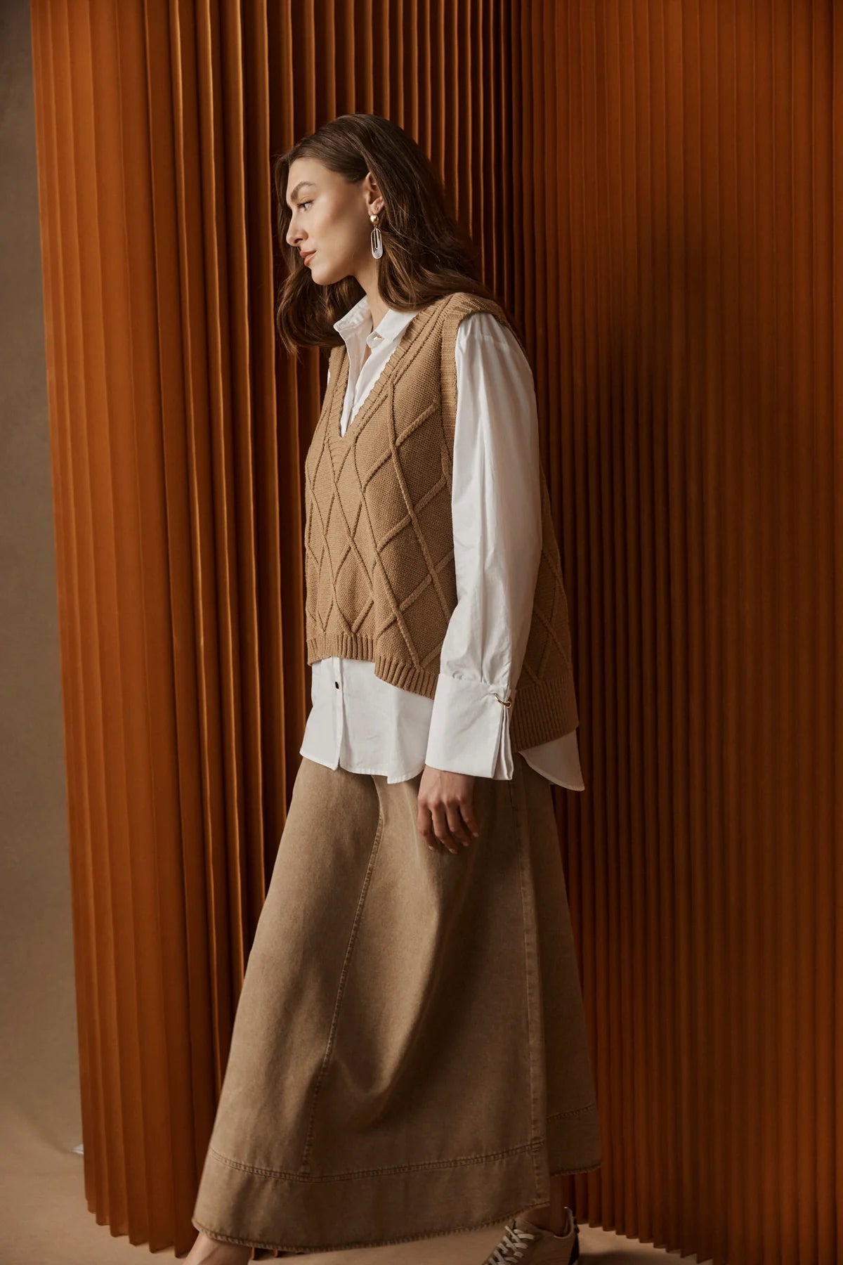 Eb+Ive Liora Knit Vest