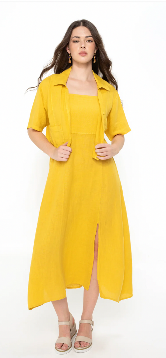 Elizabeth Scott Melina Dress in Tuscan Sun