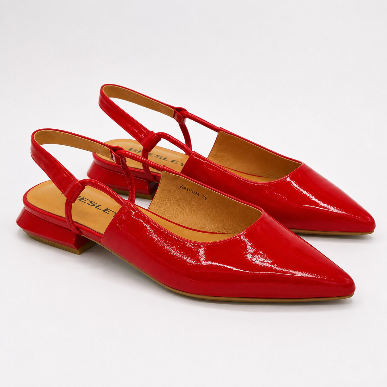 BRESLEY Radium Red Patent