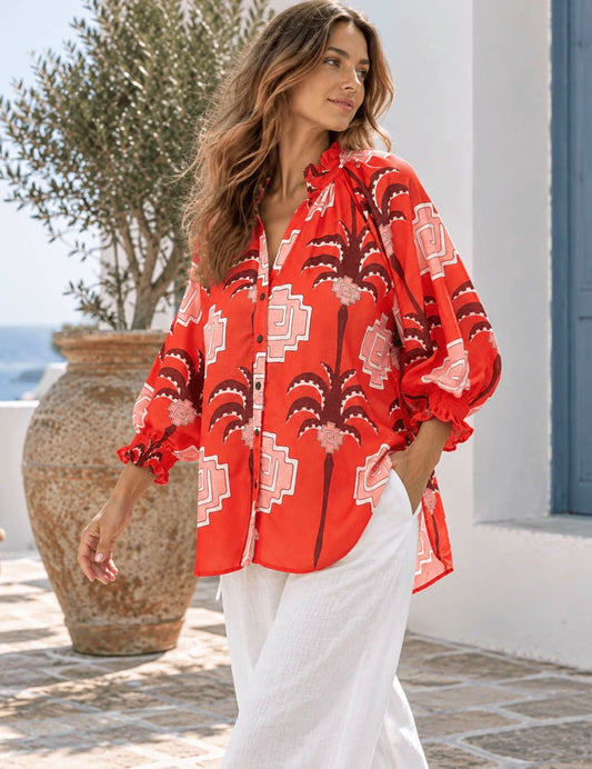Kiik Shirt (Coral)