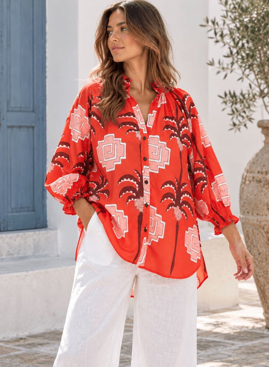Kiik Shirt (Coral)