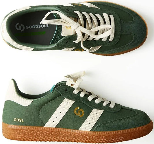 Goodsole 2001 Parallel Cypress Suede Sneakers