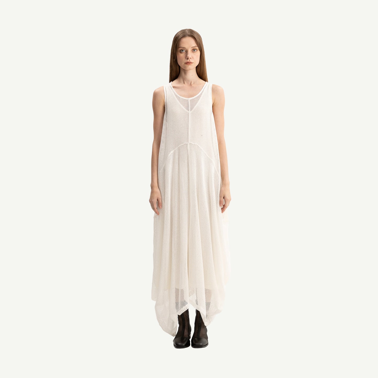 Bone & Arrow Gabriel Dress in White
