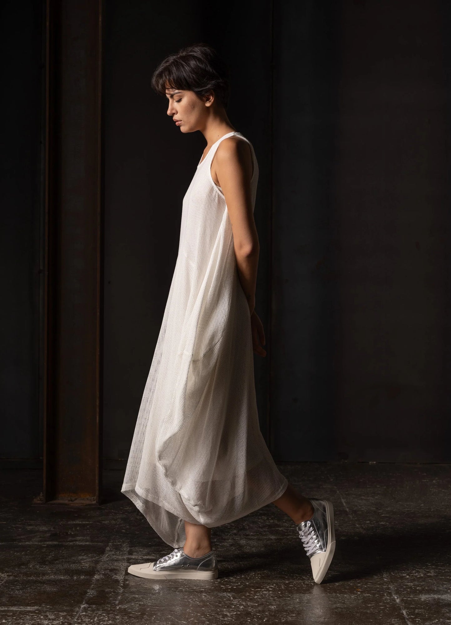 Bone & Arrow Gabriel Dress in White