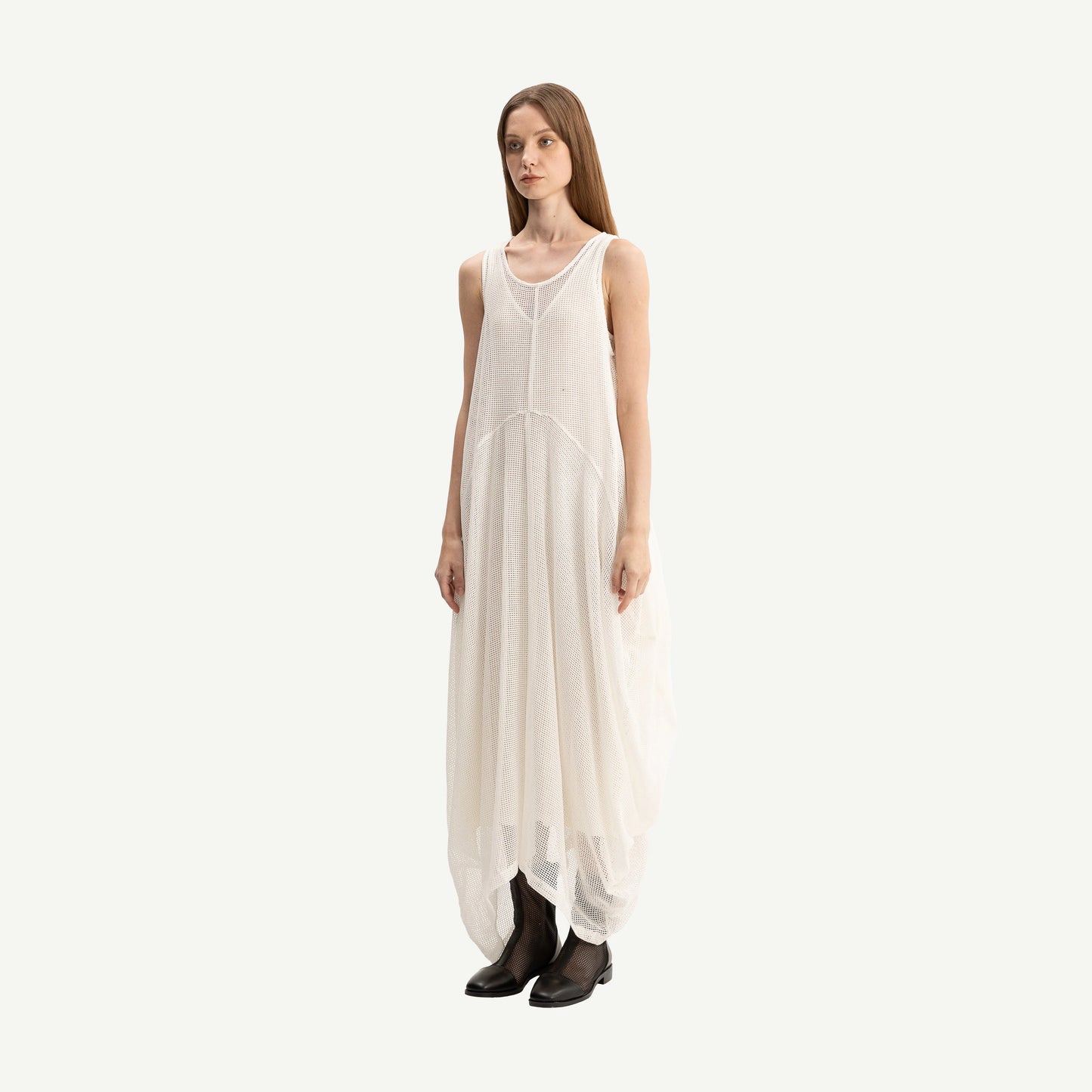 Bone & Arrow Gabriel Dress in White