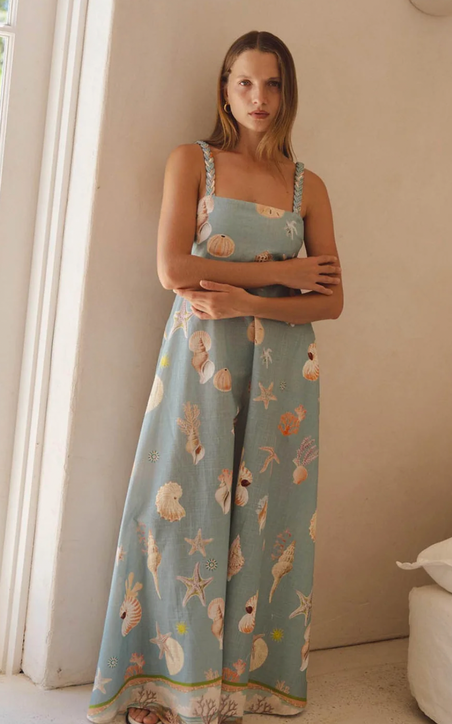 WALNUT Sardinia Dress Le Mare