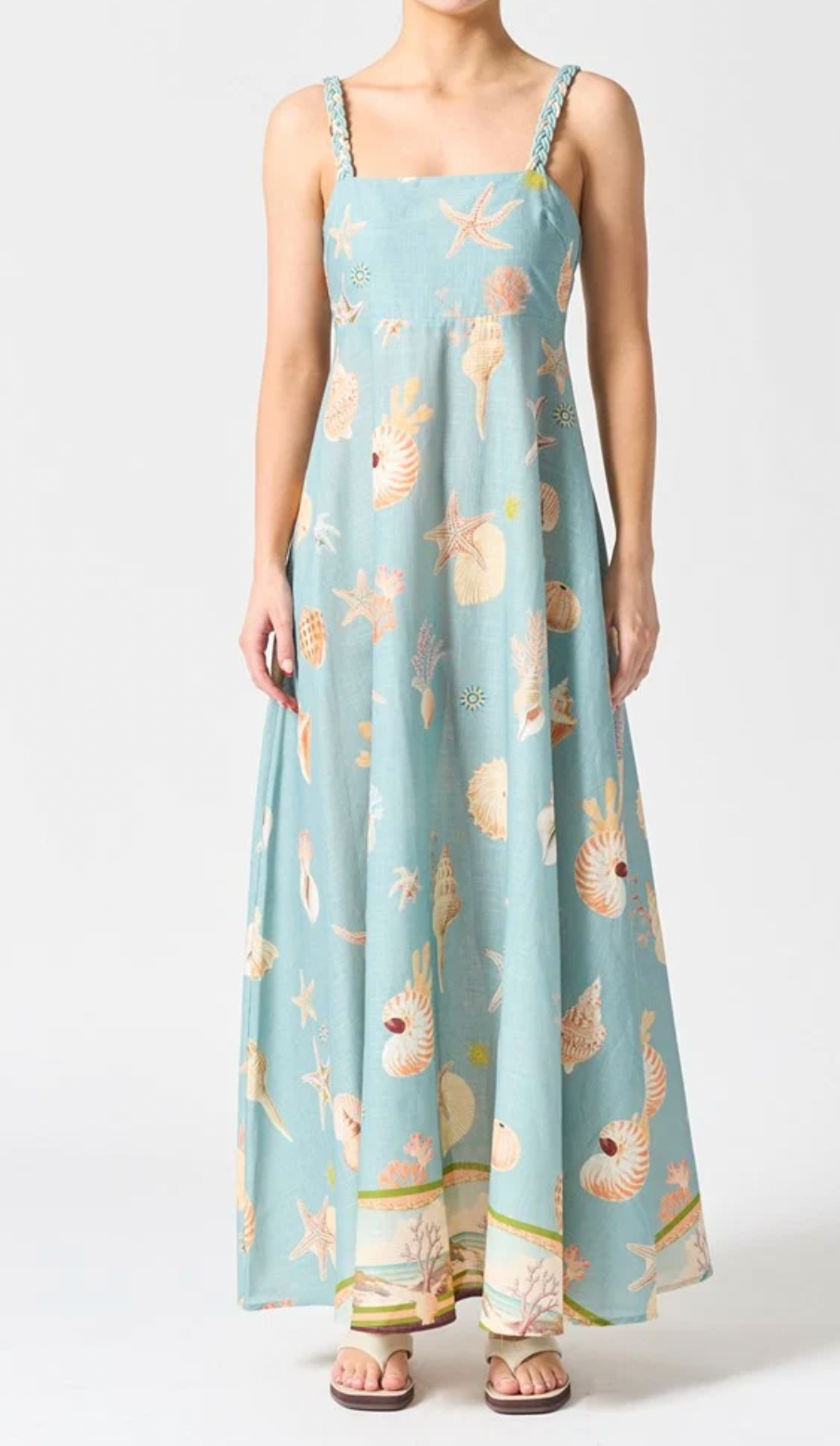 WALNUT Sardinia Dress Le Mare