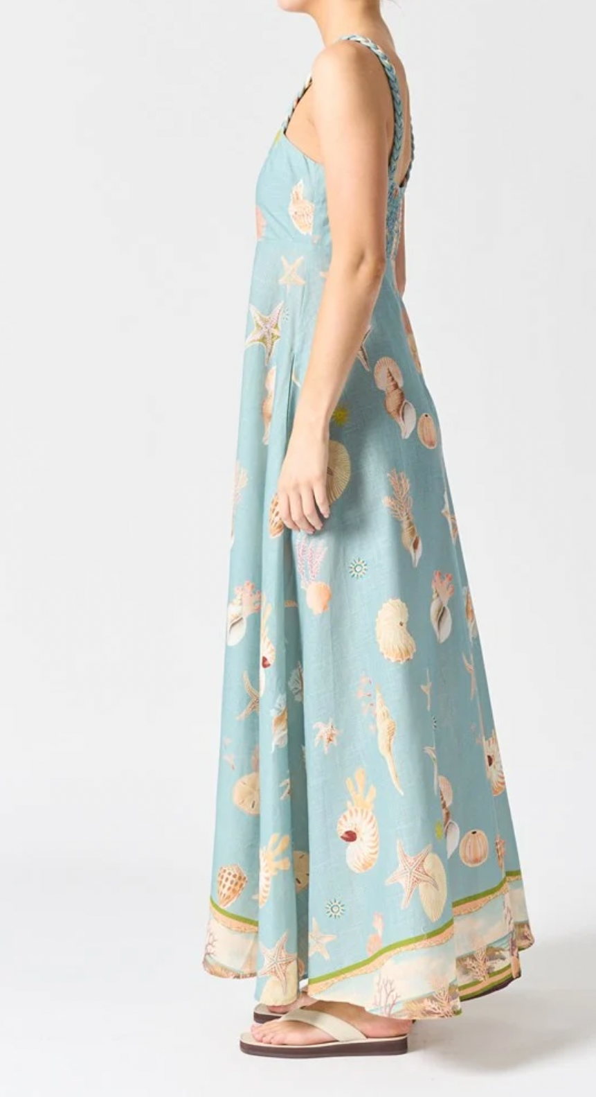 WALNUT Sardinia Dress Le Mare