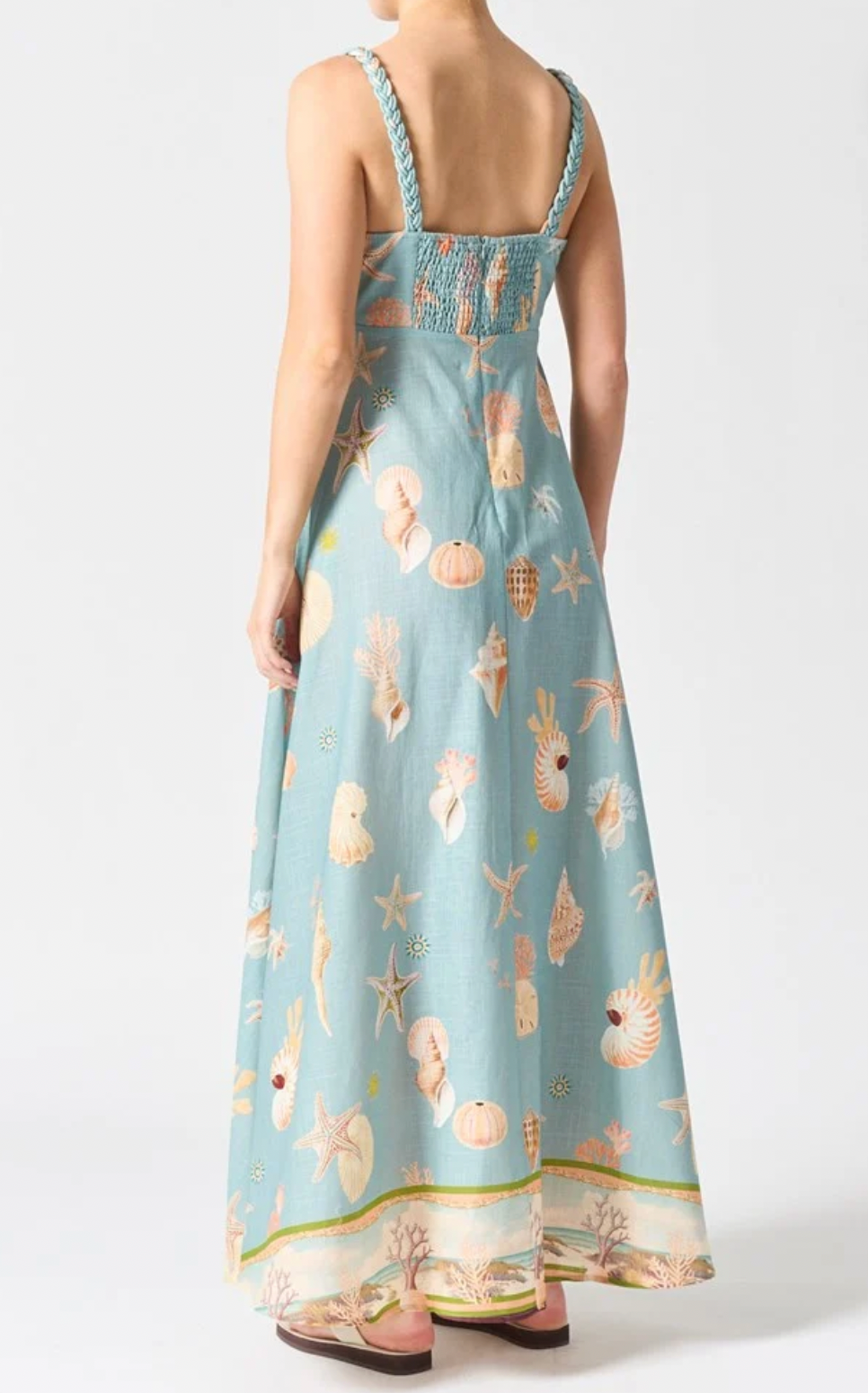 WALNUT Sardinia Dress Le Mare