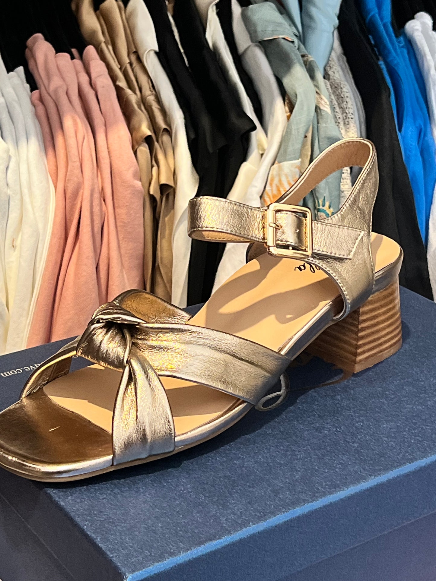 Isabella Heidi Champagne Heels