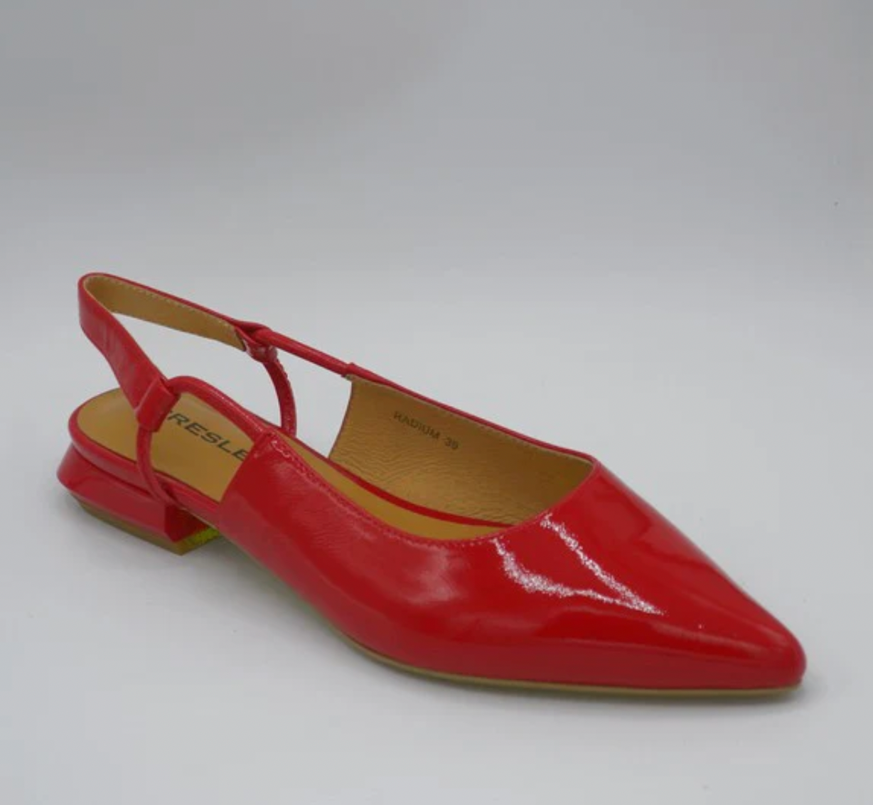 BRESLEY Radium Red Patent